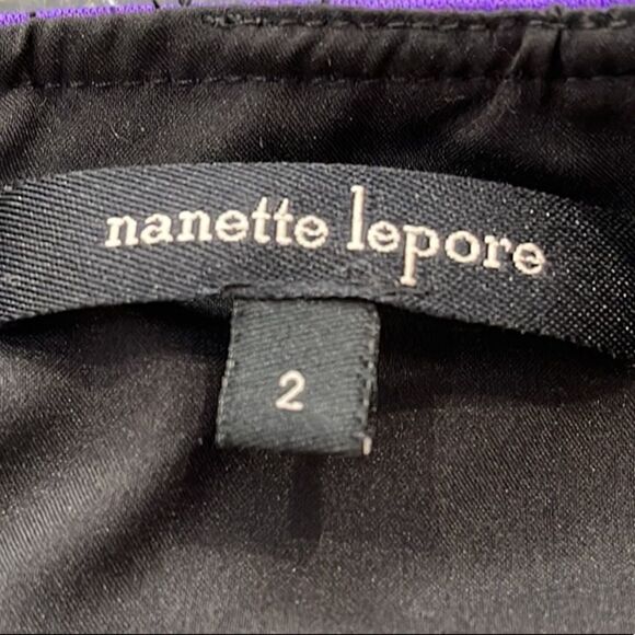 Nanette Lepore Pueblo Violet Fit & Flare Dress - Picture 5 of 7